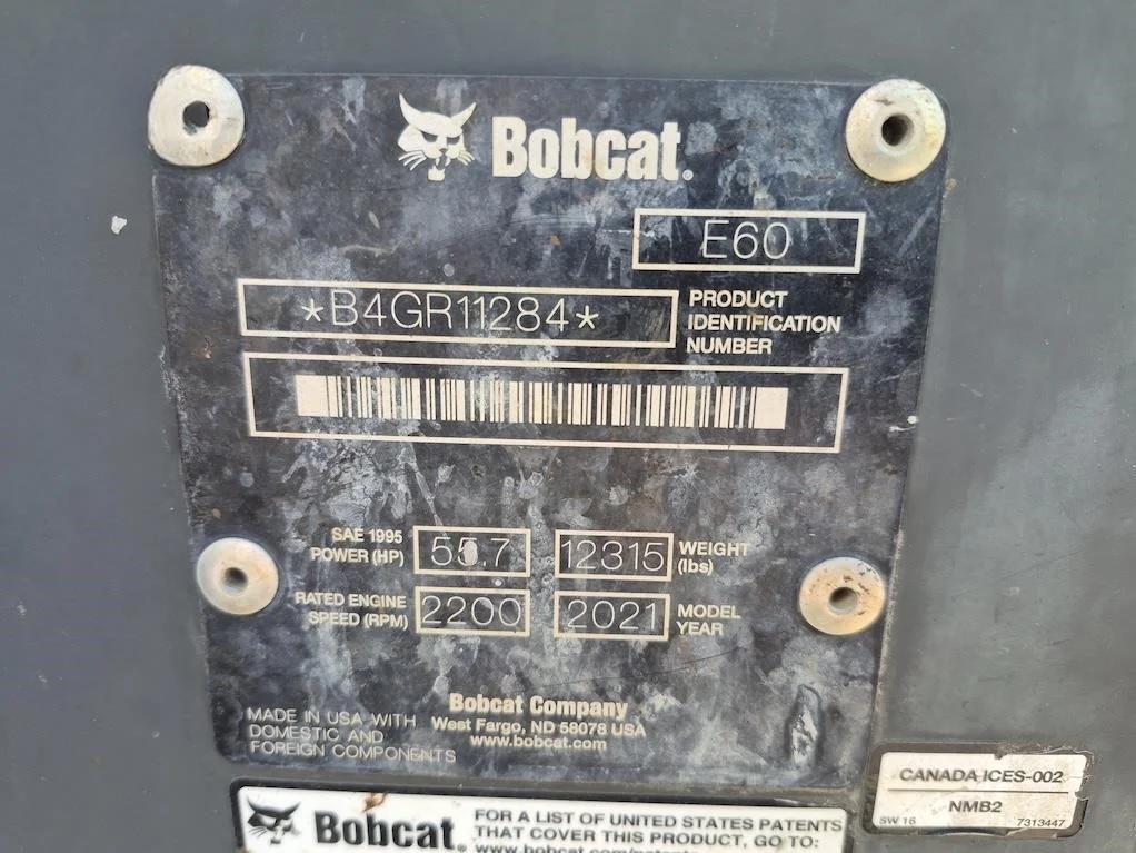 2021 BOBCAT E60R2