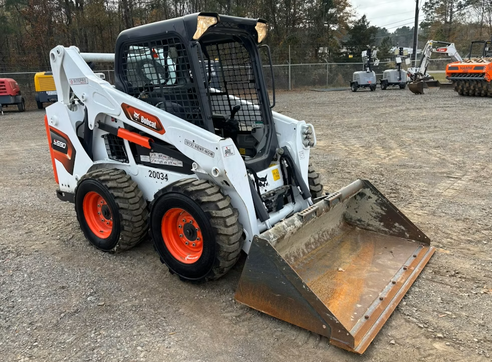 2023 Bobcat S590 Skid Steer Wheel Loader Aux Hyd Diesel Bucket Tractor